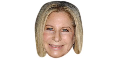 Barbra Streisand Celebrity Mask - Celebrity Cutouts