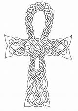 Celtic Cross Design coloring Page  Download Print Or Color Online For sketch template
