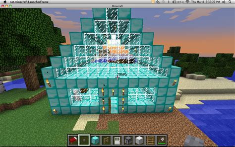 diamond house Minecraft Map