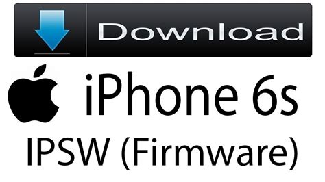 Download iPhone 6s Firmware | IPSW (Flash File|iOS) For Update Apple Device - YouTube