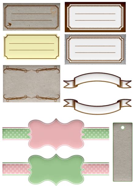 Tags, Labels, Scrapbook ClipArt Free Stock Photo - Public Domain Pictures