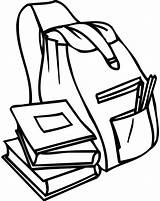 Backpack Coloring Pages  Home sketch template