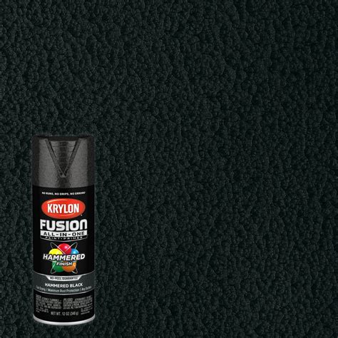Krylon Fusion All-In-One Spray Paint, Hammered Black, 12 oz. - Walmart.com - Walmart.com