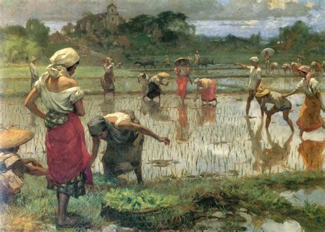 Planting Rice Fernando Amorsolo Manilla 1947 Filipino - vrogue.co