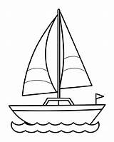 A coloring Page Of An catamaran Sailing With No Color Just Black Lines  sketch template