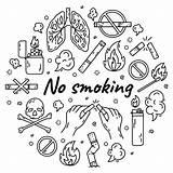 People Smoking Cigarettes Coloring Pages sketch template