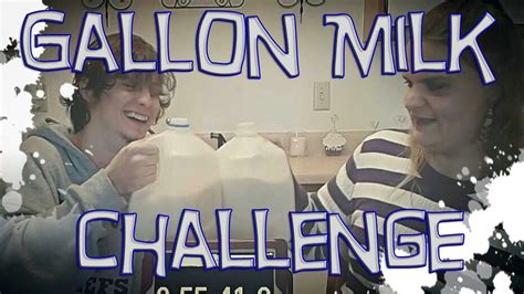 TVG - GALLON MILK CHALLENGE - YouTube