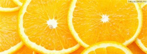 Orange Fruits Slice Facebook Cover Photo