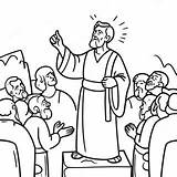 Apostle Paul Preaching Coloring Page 22554 18273 sketch template