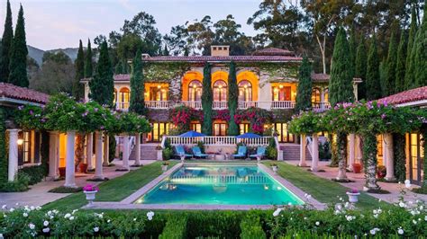 Stunning Italian Villa in Montecito - YouTube