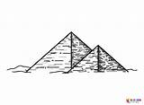 Pyramid Coloring Page  Free Printable Pages sketch template