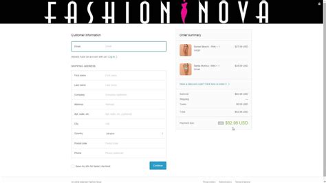 How to Use a FASHIONNOVA Promo Code - YouTube