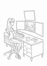 Video Game Coloring Pages  Cool sketch template