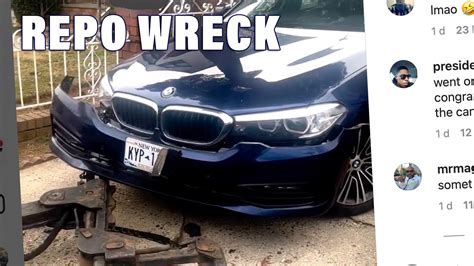 BMW Driver Destroys His 5-Series To Avoid The Repo Man In New York | Carscoops