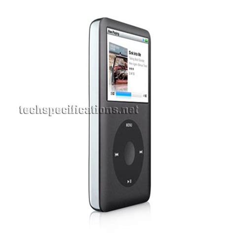 iPod Classic 160GB Technical Specifications