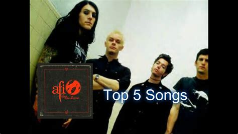 Top 5 AFI Songs (Sing the Sorrow Album) - YouTube