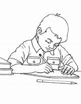 Homework Coloring Pages  Nation sketch template