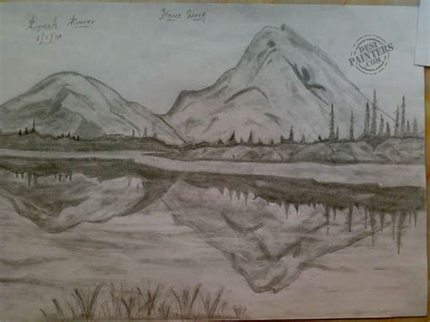 2048x1536 Beautiful Pencil Sketches Of Scenery Pencil Drawings Of Fall | Nature art drawings ...