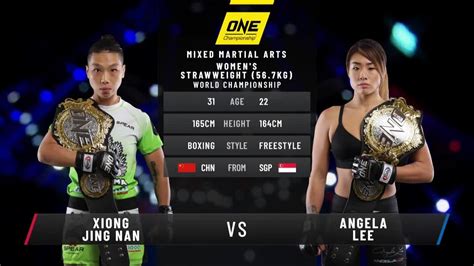 Xiong Jing Nan vs. Angela Lee | Full Replay - ONE Championship – The Home Of Martial Arts