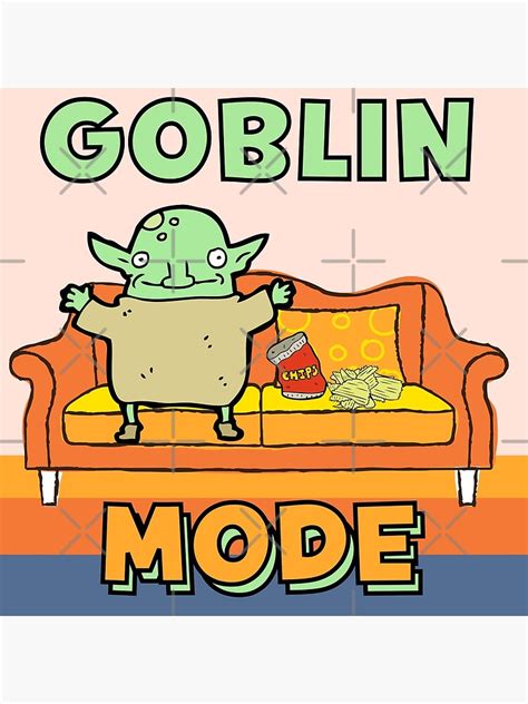 "Goblin Mode, Meme, Post Pandemic, Funny, Goblincore, Goblins, Urban ...