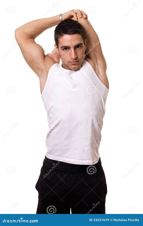 Tricep Stretch Royalty Free Stock Images - Image: 23231619