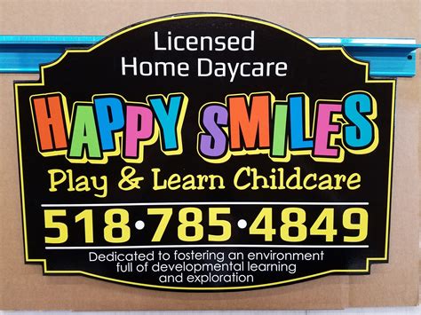 Custom Shape and Text Outdoor Wood Sign for Childcare Daycare | Etsy