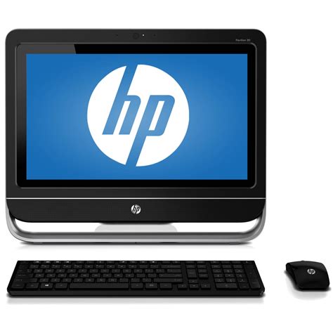 Refurbished HP Pavilion 20-b323w All-in-One Desktop PC with AMD E1-1500 Accelerated Processor ...