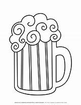 Beer Coloring Page  Planerium sketch template
