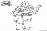 captain underpants coloring Page Printable sketch template