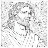 jesus coloring Pages Printable For Kids Coloring Ministry Gospel sketch template