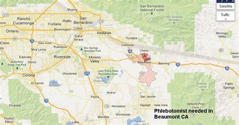 Beaumont California Map | secretmuseum