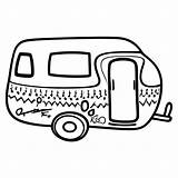 Caravan Camping coloring Page  Download Print Or Color Online For Free sketch template