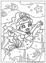 Disney Juniors Ariel Coloring Pages  Free Printable PDF & Online sketch template