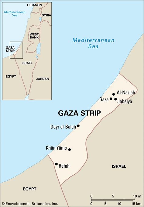 Where is Gaza Located? – Know Gaza Strip Location, History & Facts