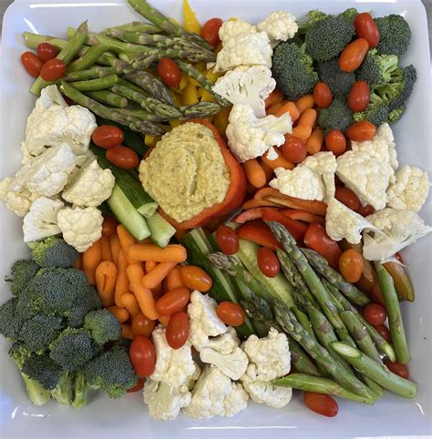 Vegetable Platter - Green Heart Kitchen