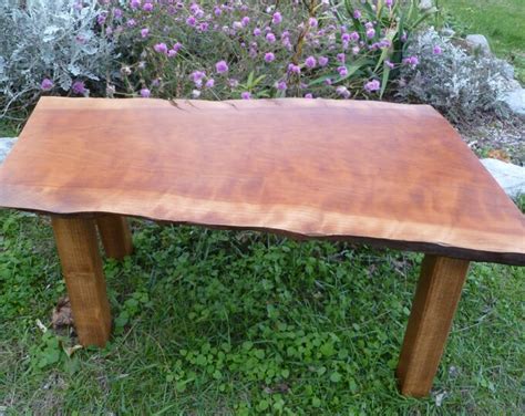 Rustic Wood Coffee Table. Free Shipping Wood Bench. Natural Edge Coffee Table. Natural Edge ...