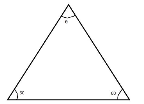 Can a triangle have a 60° angle and exactly two congruent sides? Explain. | Socratic