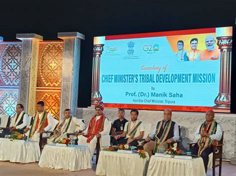 Tripura CM launches CM's tribal development mission on Janajati Gourav Diwas