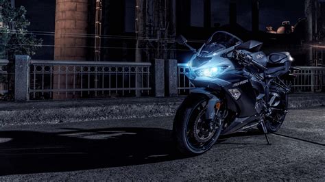 7 Kawasaki Ninja ZX-6R 高清壁纸 | 桌面背景 - Wallpaper Abyss