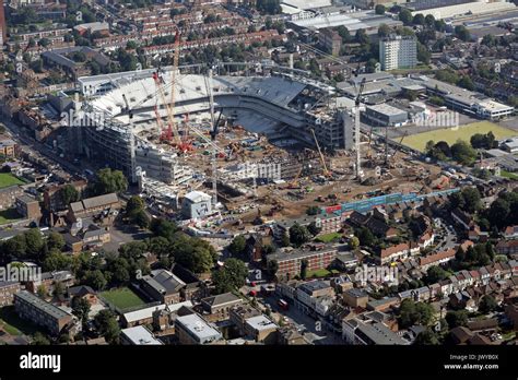 Tottenham Hotspur Stadium Aerial View