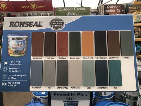 Ronseal Fencelife Plus + - 5L - Sage | Burleydam Garden Centre