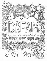 Relaxation Pages Printable Coloring sketch template