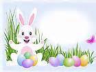 Easter-bunny-and-easter-eggs 1 | Gallery Yopriceville - High-Quality Free Images and Transparent ...