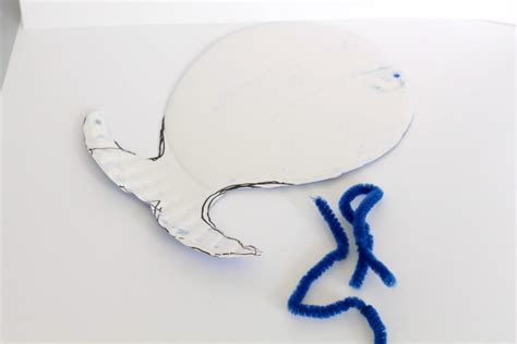 Letter W Craft: Whale Craft