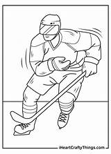 Hockey Coloring Pages To Print sketch template
