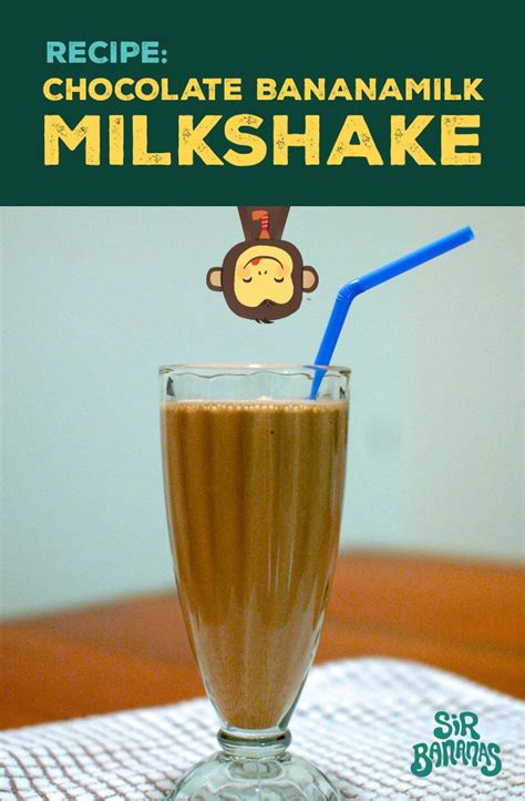 Chocolate Bananamilk Milkshake | Recipe | Smoothie drinks, Kid drinks, Yummy drinks