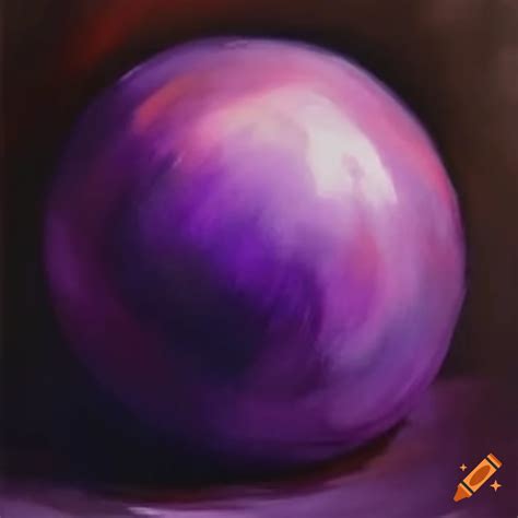 Purple ball
