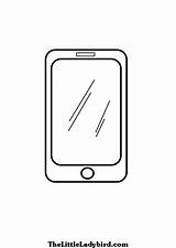 Phone Coloring Pages  Home sketch template