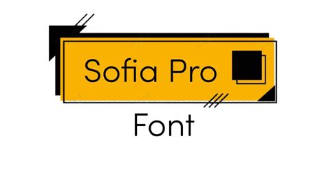 Sofia Pro Font | Dafont Online