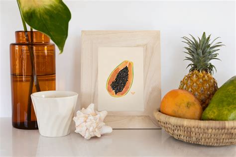 Say A L O H A to our Printable Tropical Fruit Art | Roxy